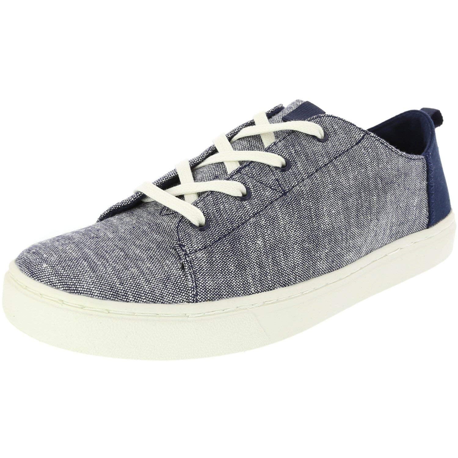 TOMS Youth Lenny Navy Unisex Slip-On Trainers for Kids