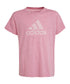 Adidas G BOS T-shirt HM2648 NOT SPORTS SPECIFIC bliss pink melange T-SHIRT (SHORT SLEEVE) for JUNIOR