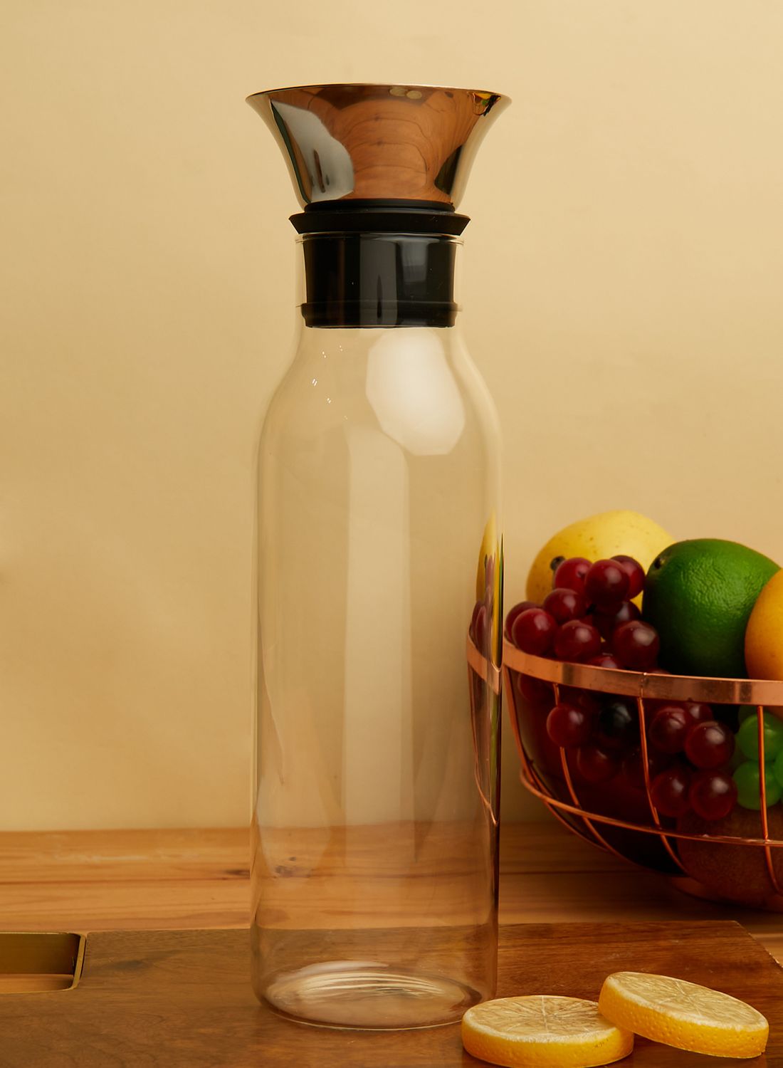 Premier Borosilicate Glass Carafe Jug 1000Ml