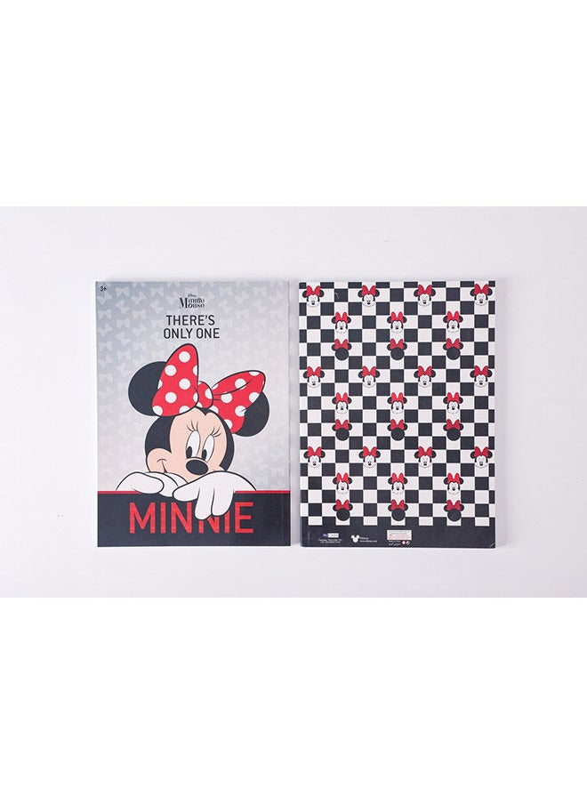 Disney Stationery Minnie Mouse One and Only A4 Arb, A5 Arb & 8Pc Pencil Set