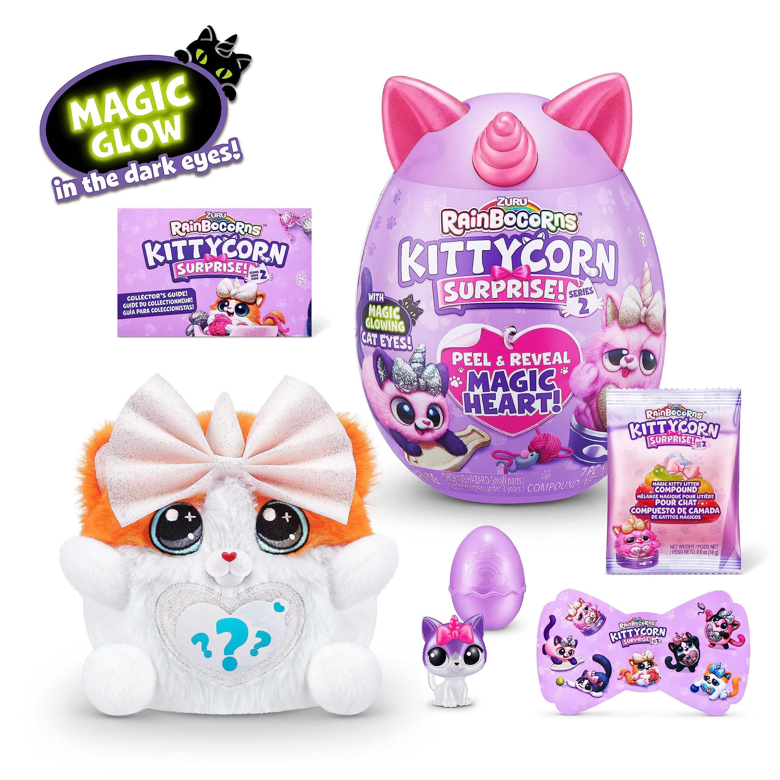 Rainbocorns Kittycorn Surprise Series 2 Plush Toy Assorte