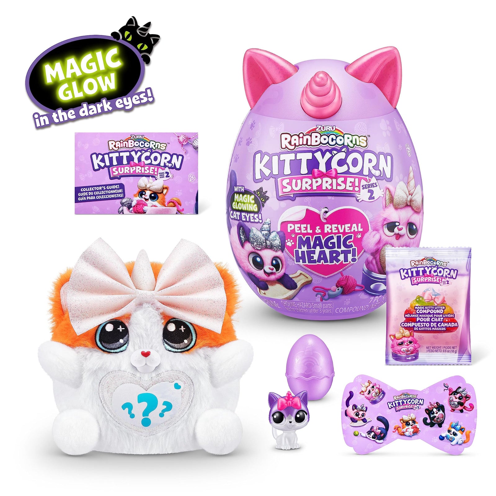 Rainbocorns Kittycorn Surprise Series 2 Plush Toy Assorte