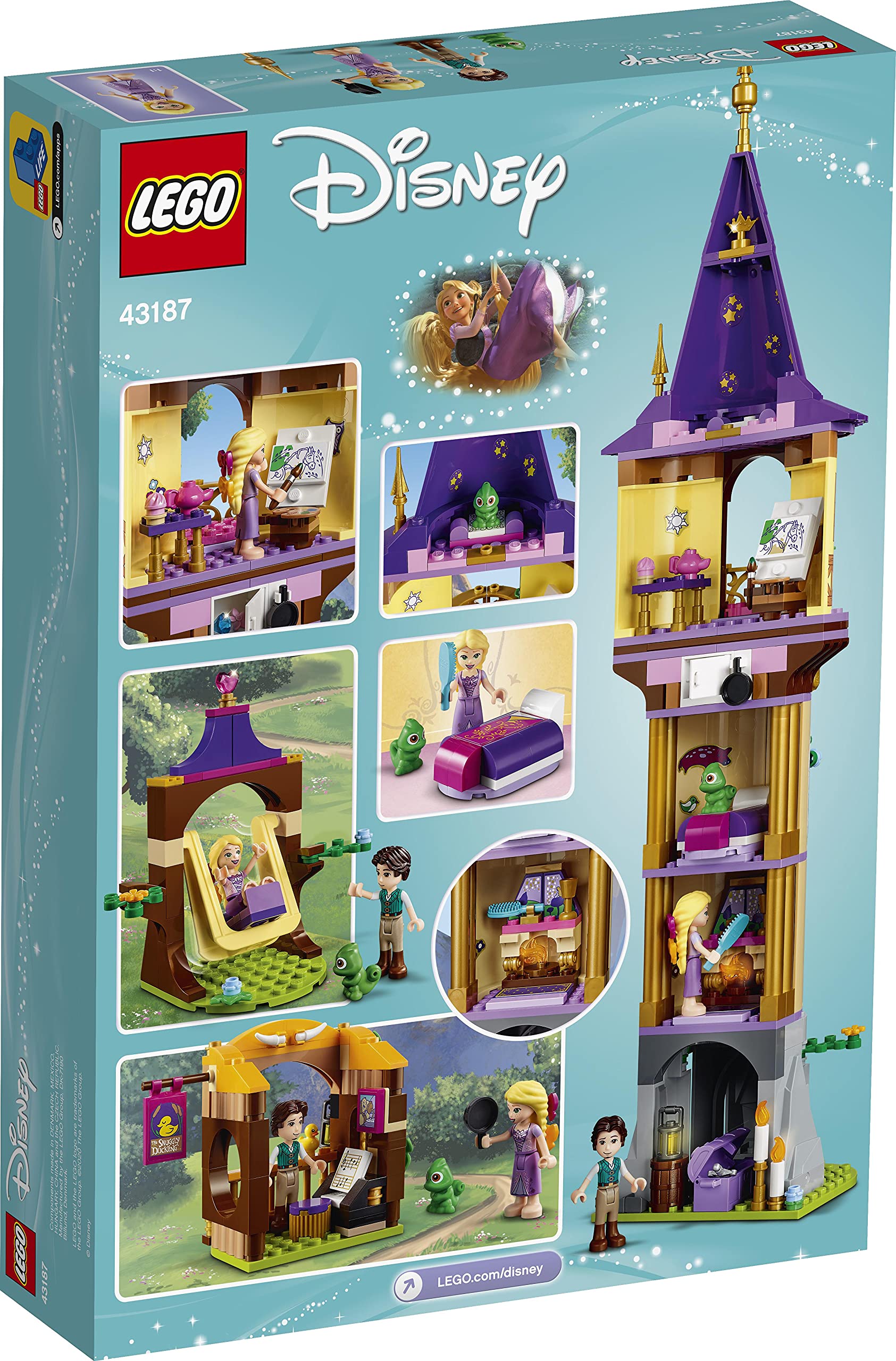 LEGO® | Disney Princess™ Rapunzel’s Tower 43187 Building Kit (369 Pieces)