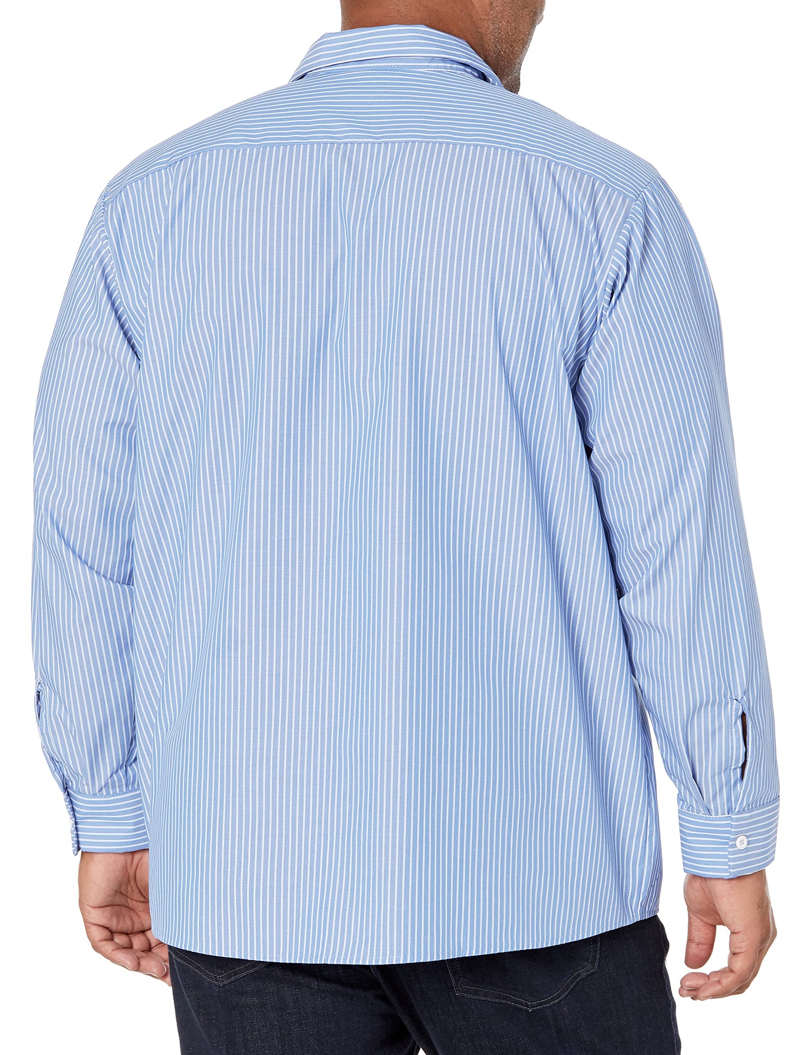 Red Kap Men's RK Industrial Stripe Work Shirt