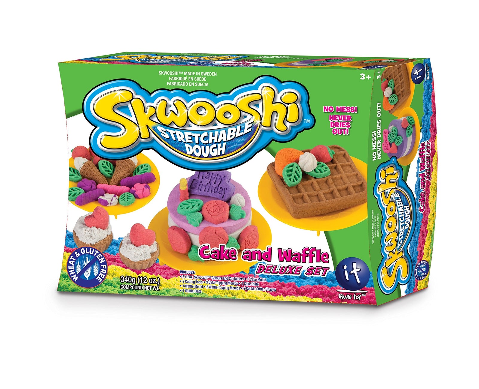 Skwooshi Dough for Cake and Waffle Deluxe Set - 3010212003N