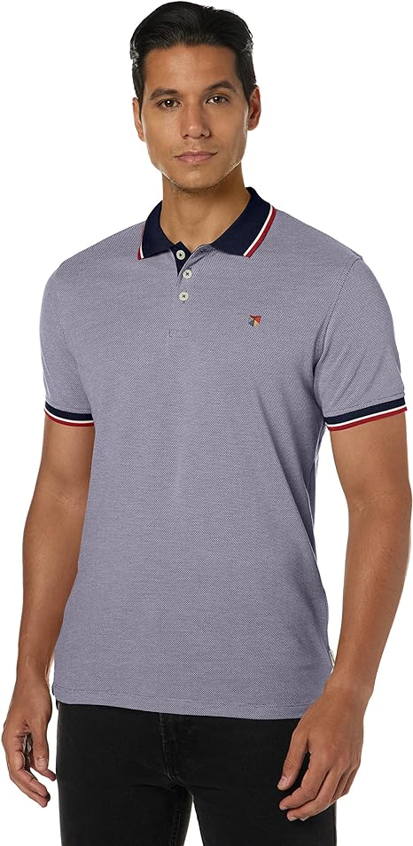 Jack & Jones Men's Regular Fit Polo-Shirt (pack of 1)