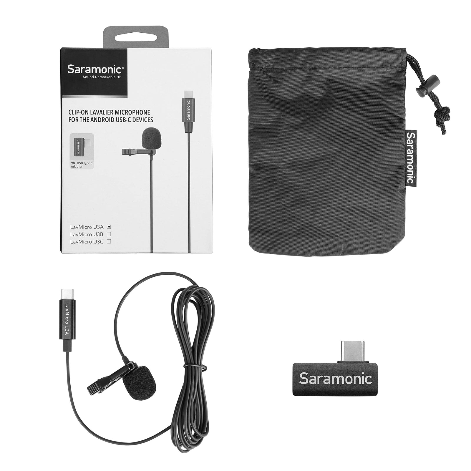 Saramonic lavalier microphone - lav microphone ro u3a