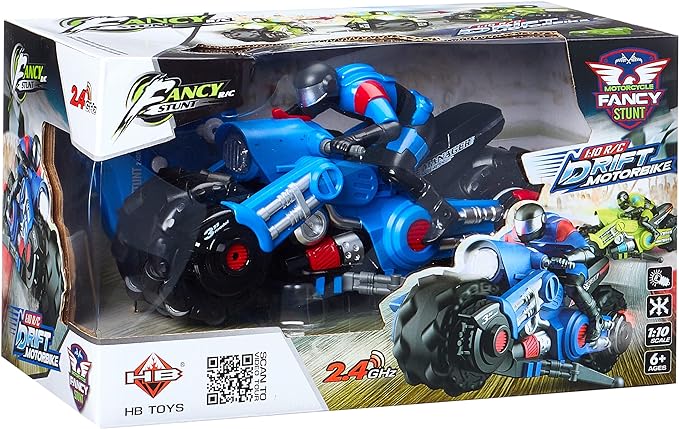 RC scale 1:10 Mecanum wheel drift motorcycle