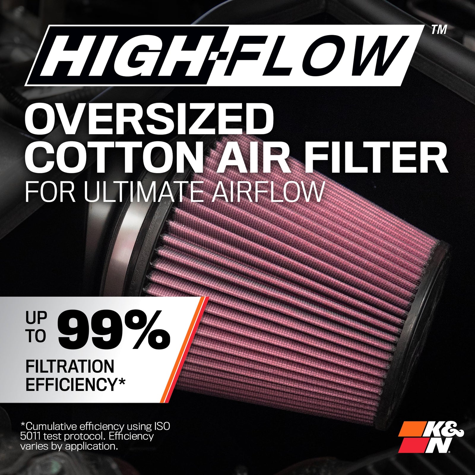 K&N Cold Air Intake Kit: High Performance, Increase Horsepower: Compatible with 2009-2013 HONDA (Fit) 69-1017TTK