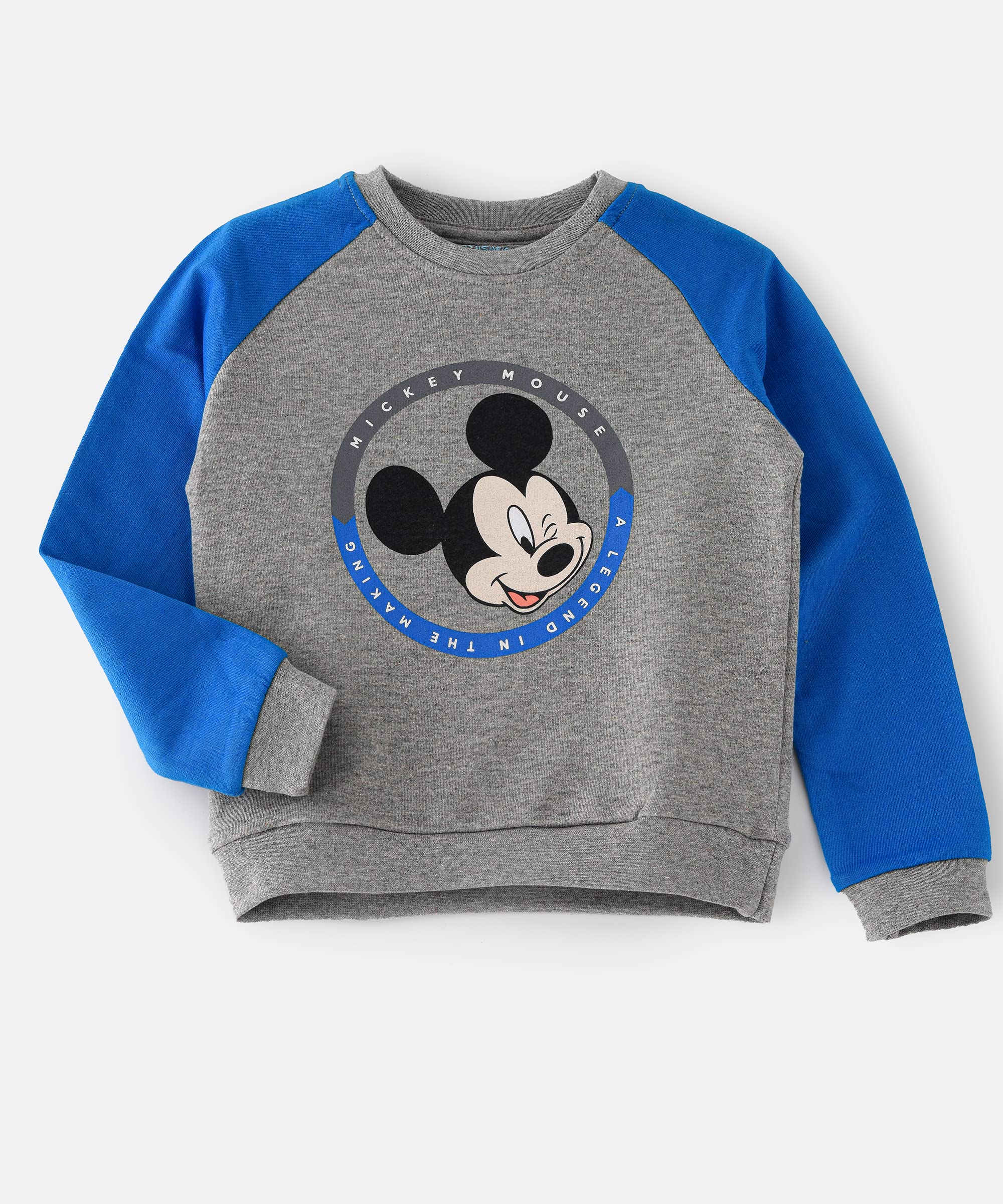 Disney Mickey Mouse Sweatshirt for Infant Boys - Grey/Blue