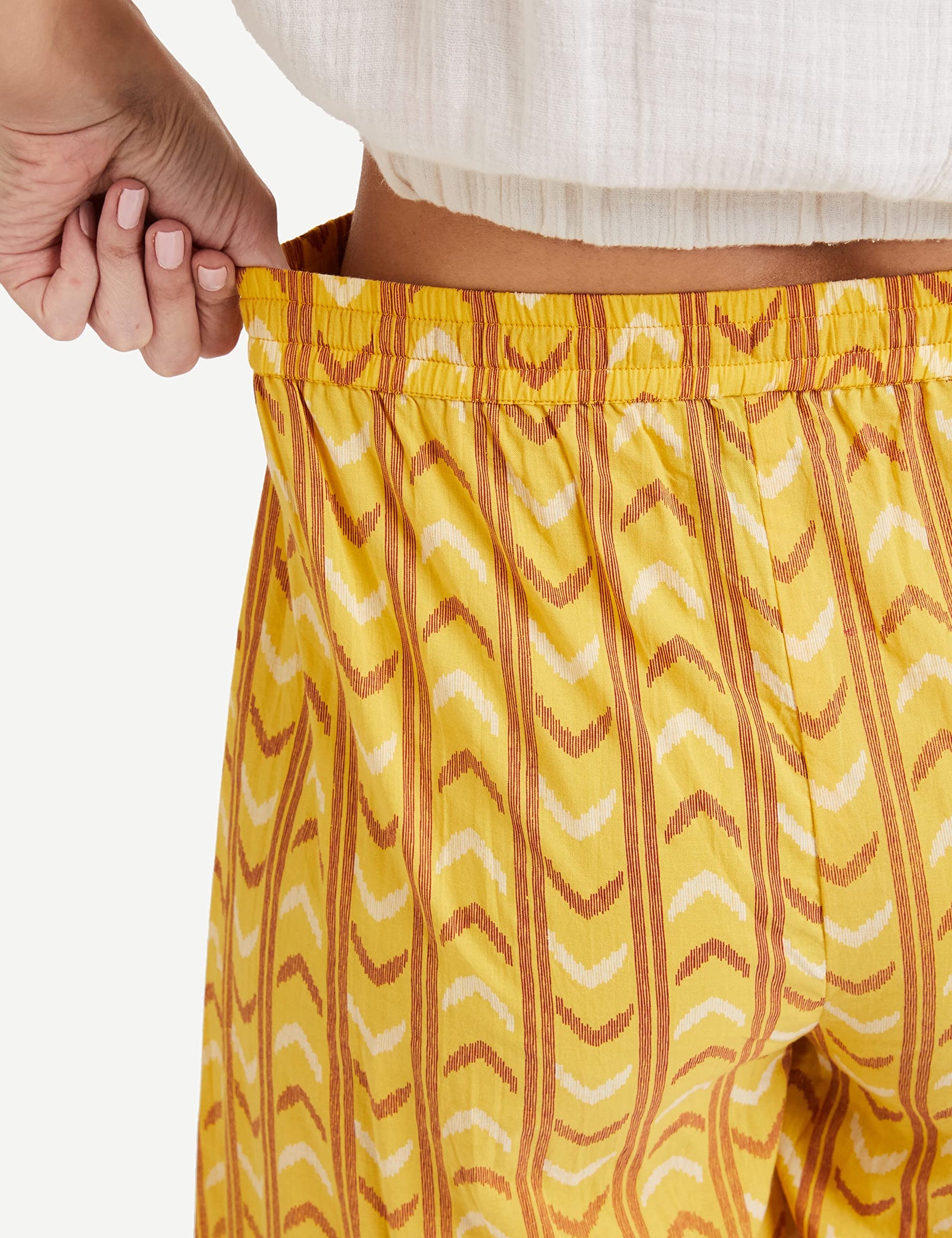 Amazon Brand - Myx Women's Cotton Palazzo Bottom (PAG219)