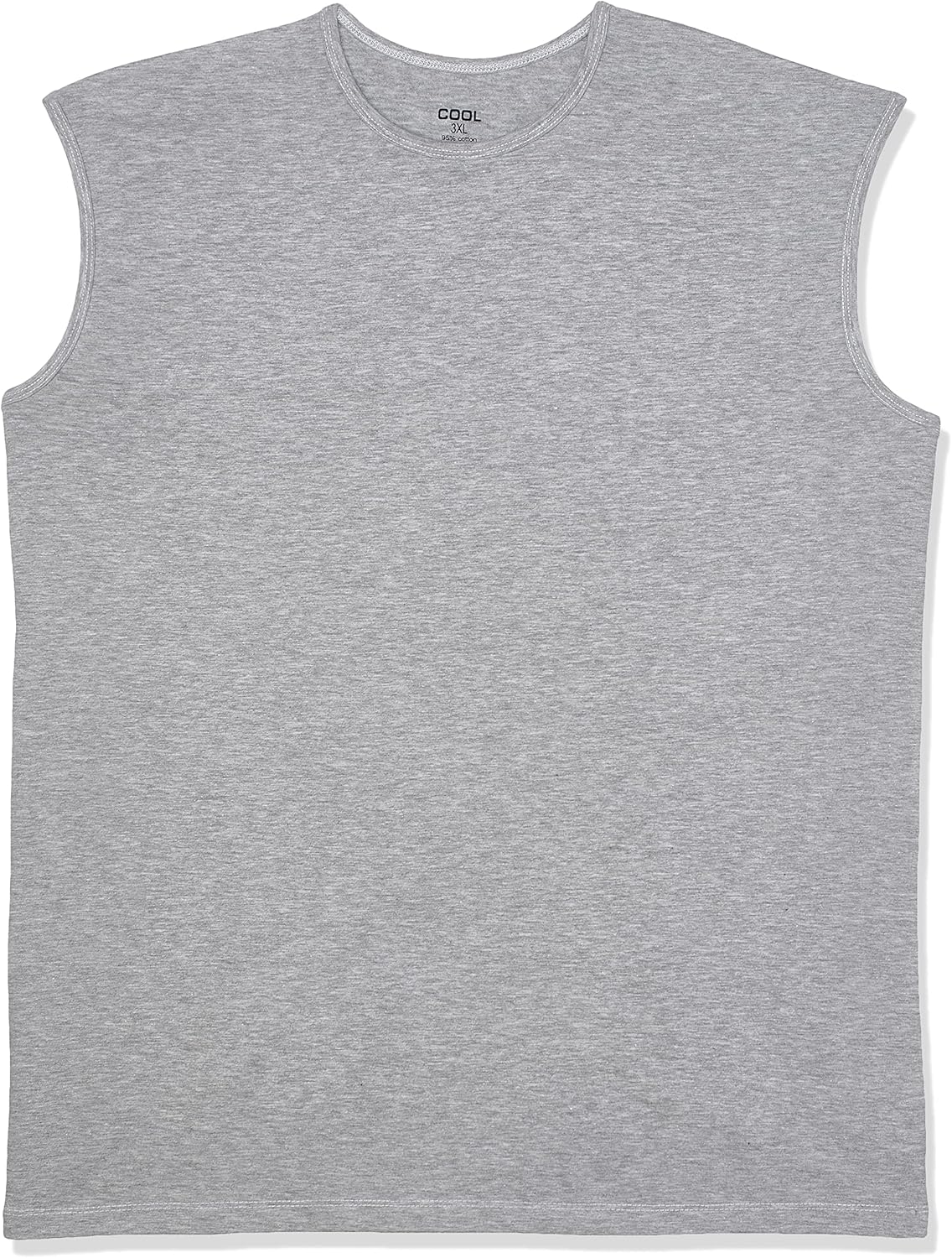 Cool Under Shirt For Men - Heather Light Grey, 3XL