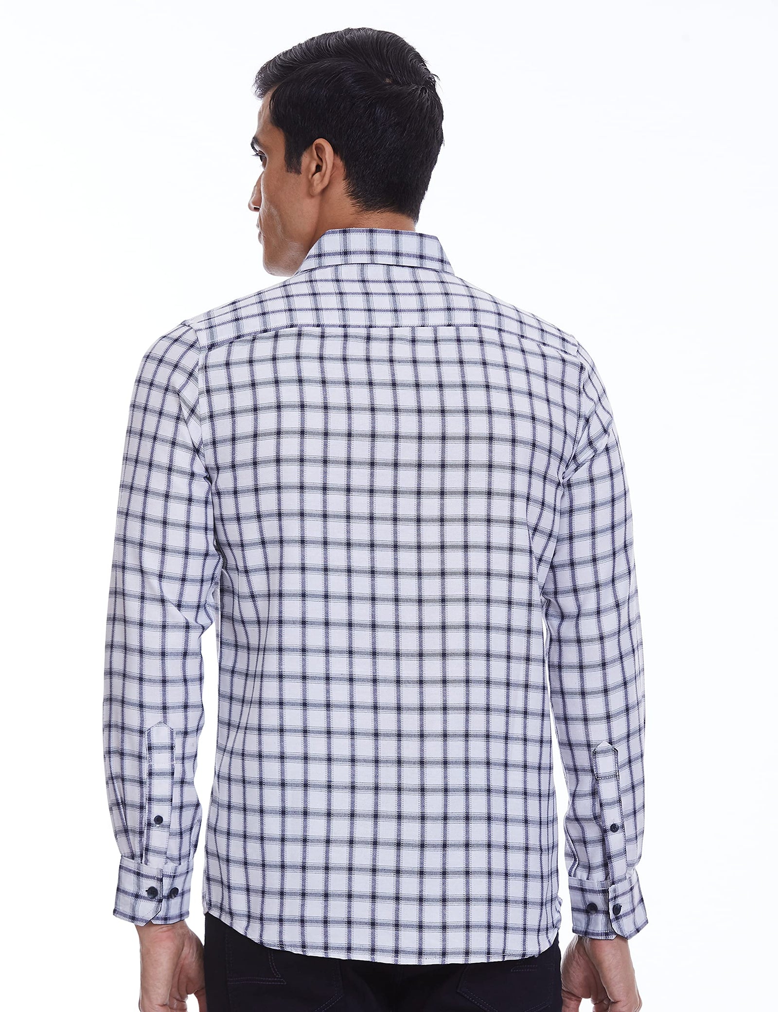 Hammersmith Men's Casual Checkered Regular Fit Shirt