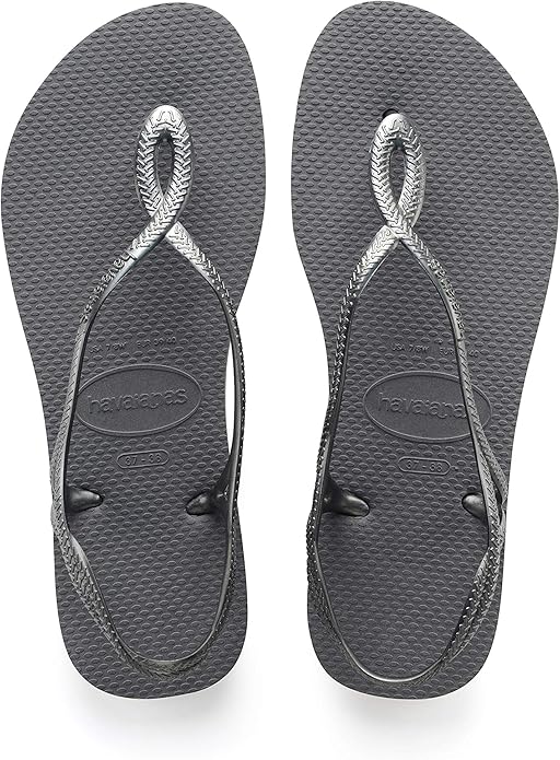 Havaianas Luna Slide Brasil Flip Flop womens Flip Flop Sandal