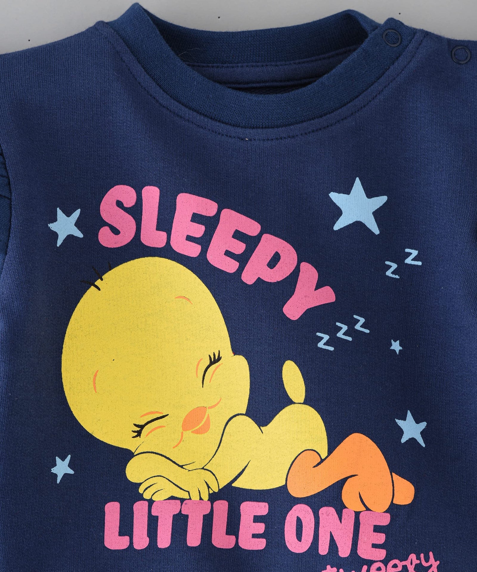 Looney Tunes Tweety Sweatshirt for Infant Girls - Navy, 0-6months