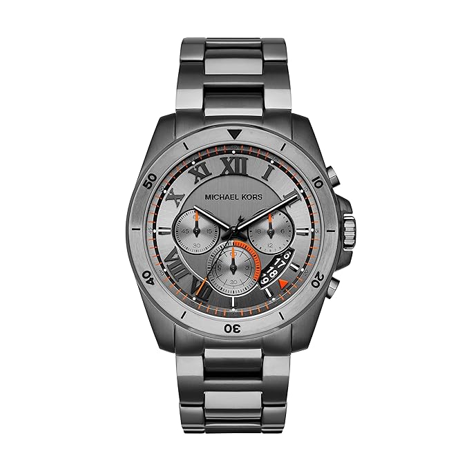 Michael Kors Analog Grey Dial Men's Watch-MK8465