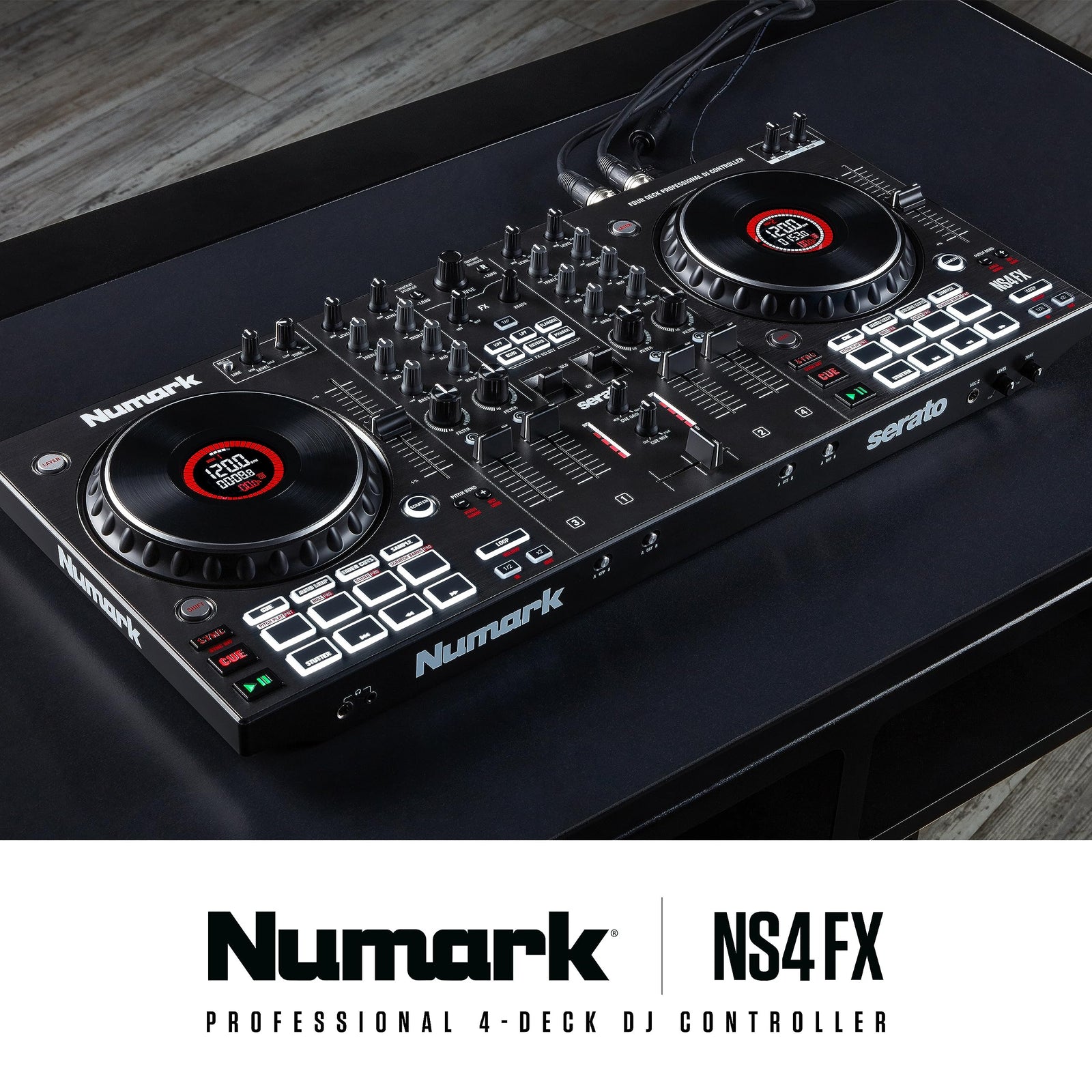 Numark NS4FX - Professional 4 - Deck DJ Controller