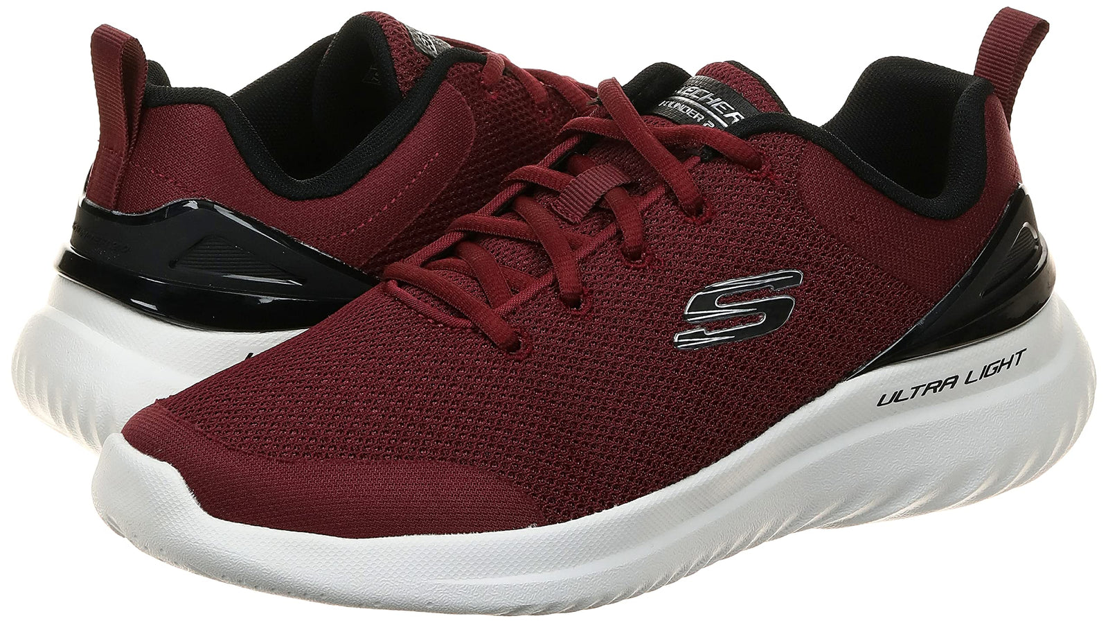 Skechers BOUNDER 2.0 Men's Sneaker - Black Burgundy