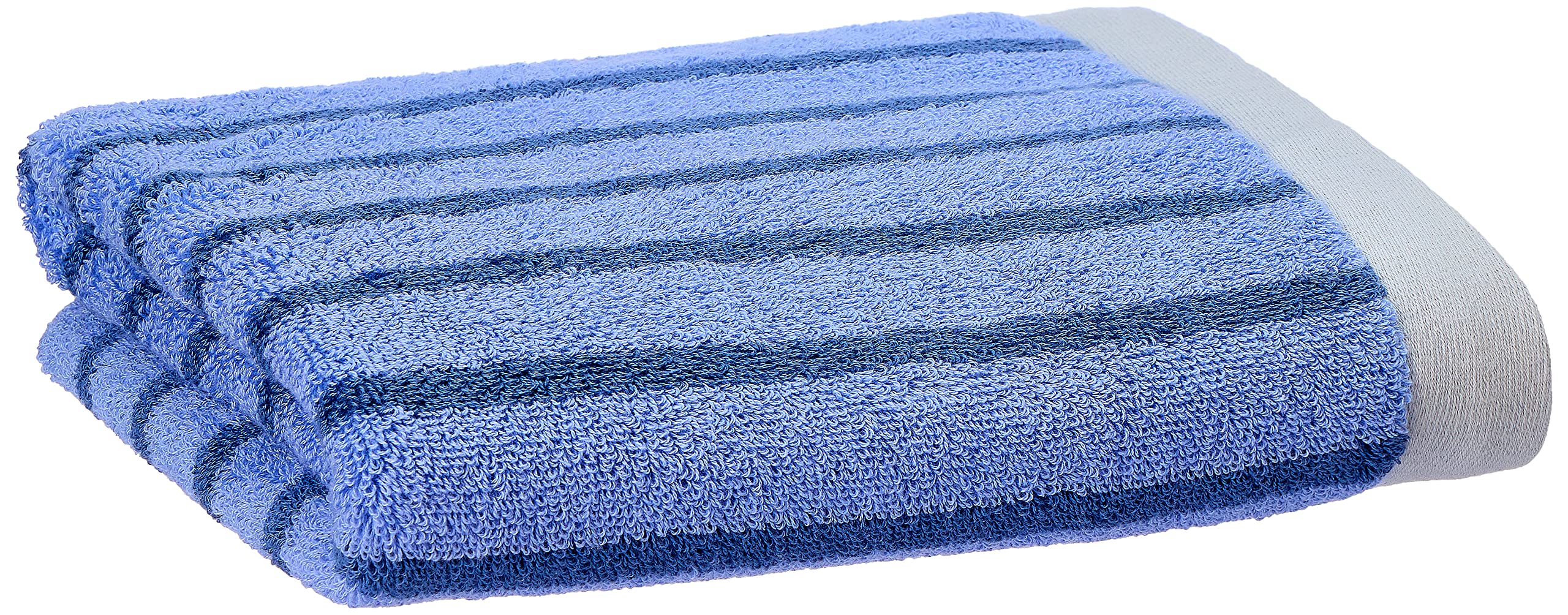 nit Cross Jacquard Hand Towel - Light Blue, 60x100 cm | 100% Egyptian Cotton