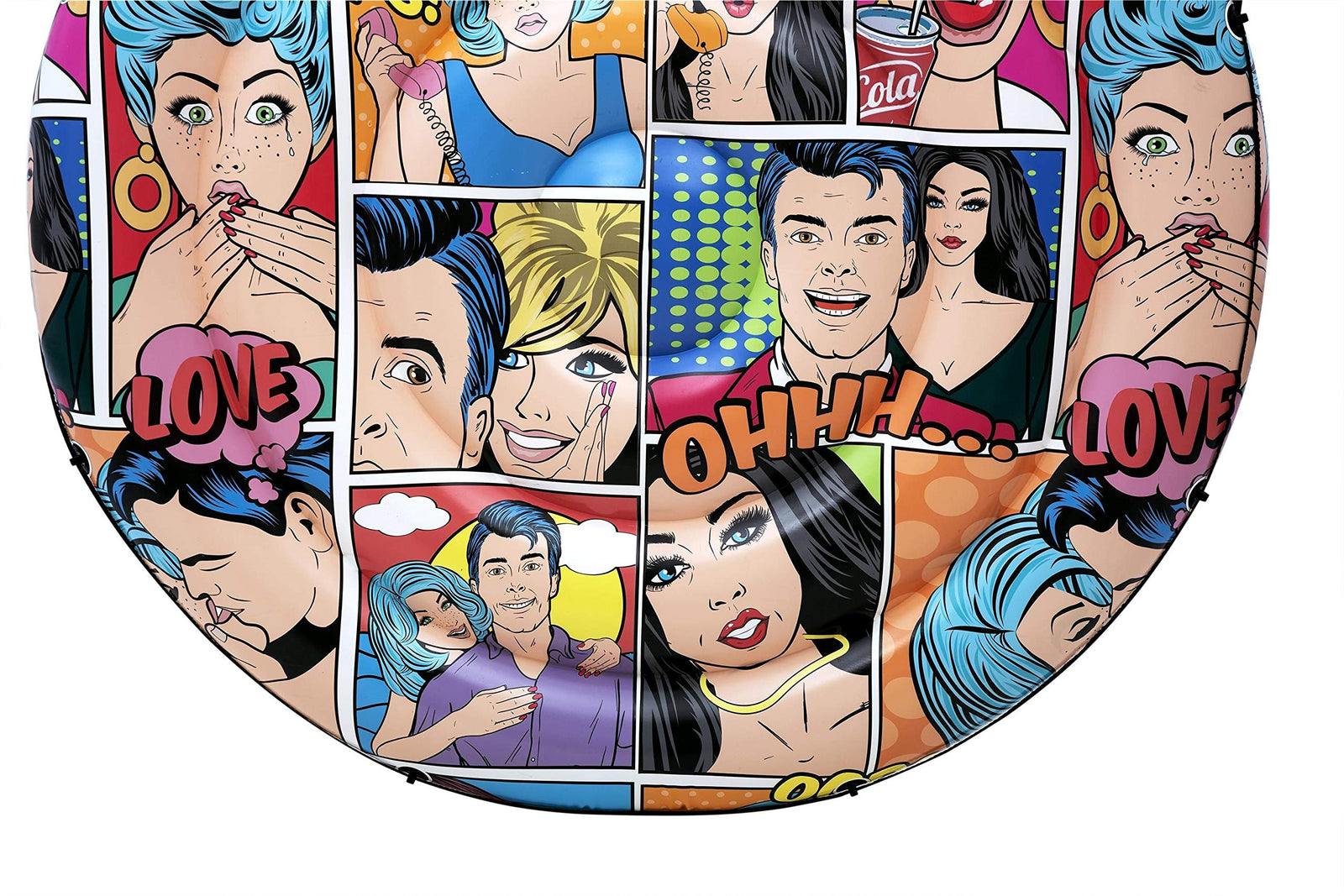 Bestway 43264 Inflatable Pool Mat with Comics Print