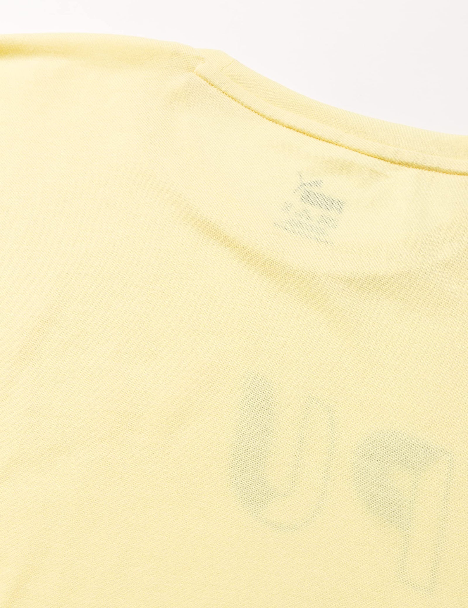 PUMA Girl's Modern Sports Logo Tee G Tee.Yellow.7/8Y