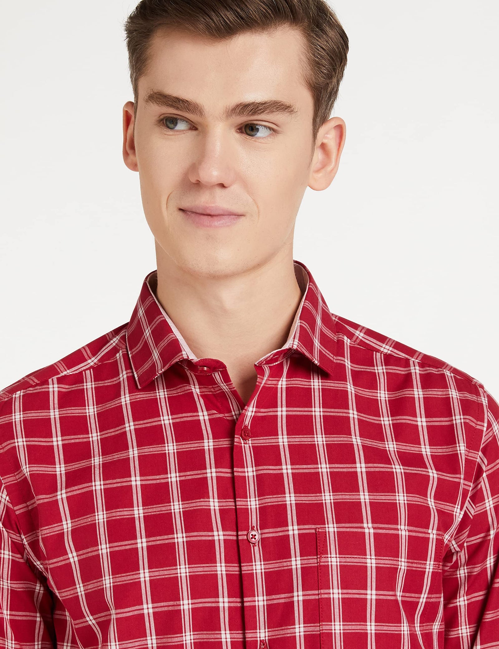 Diverse Men's Checkered Regular Shirt