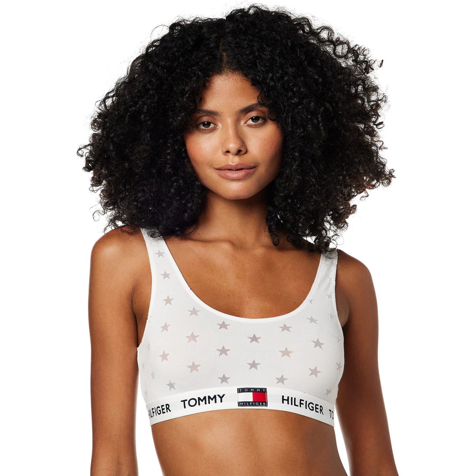 Tommy Hilfiger womens BRALETTE BURNOUT Bra