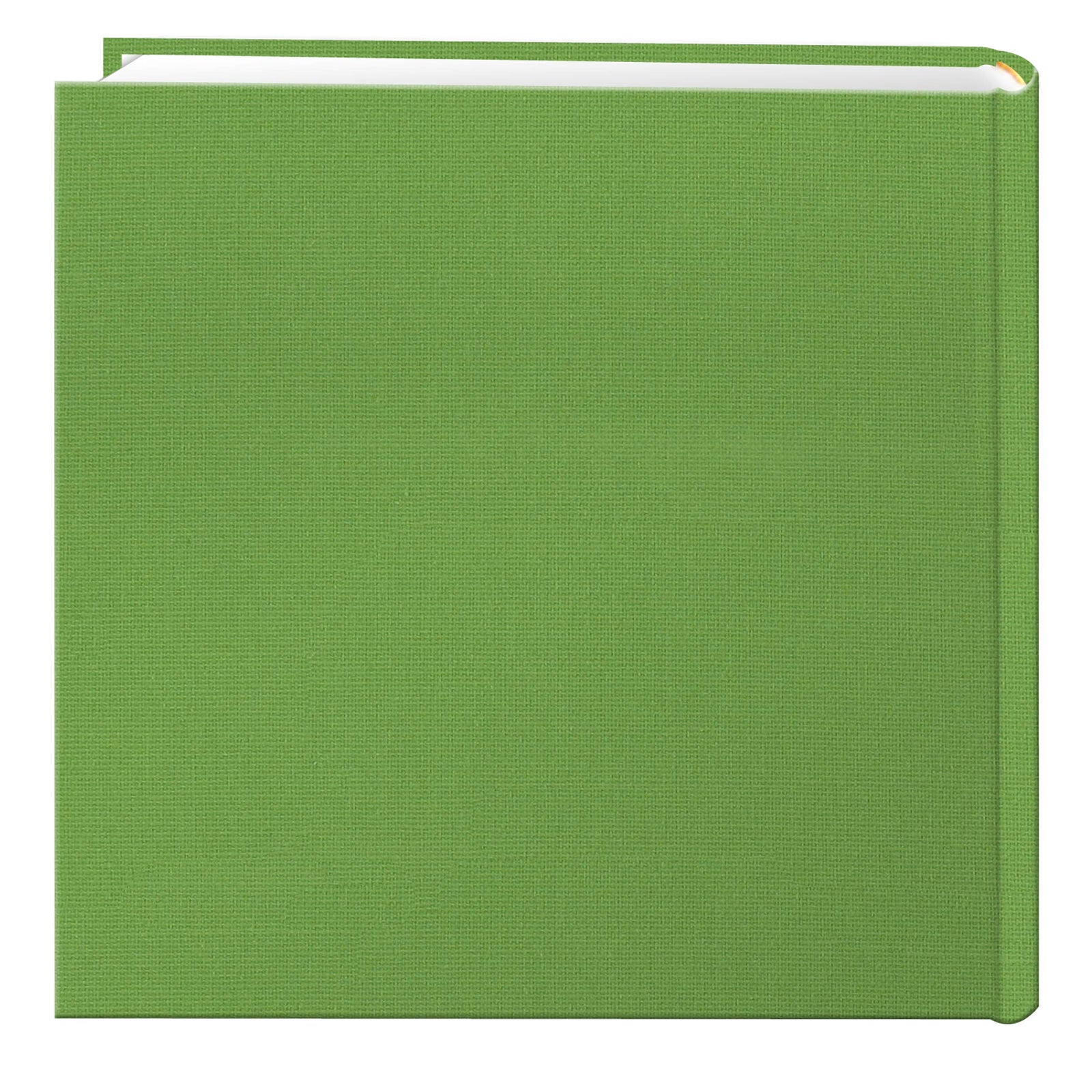 Pioneer Fabric Frame Cover Photo Album 200 Pockets Hold 4X6 Photos, Medium, Citrus Green