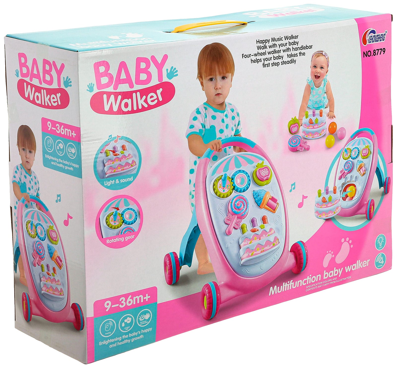 Baby Walker - Light Sound - Battery + (9-36 Months)