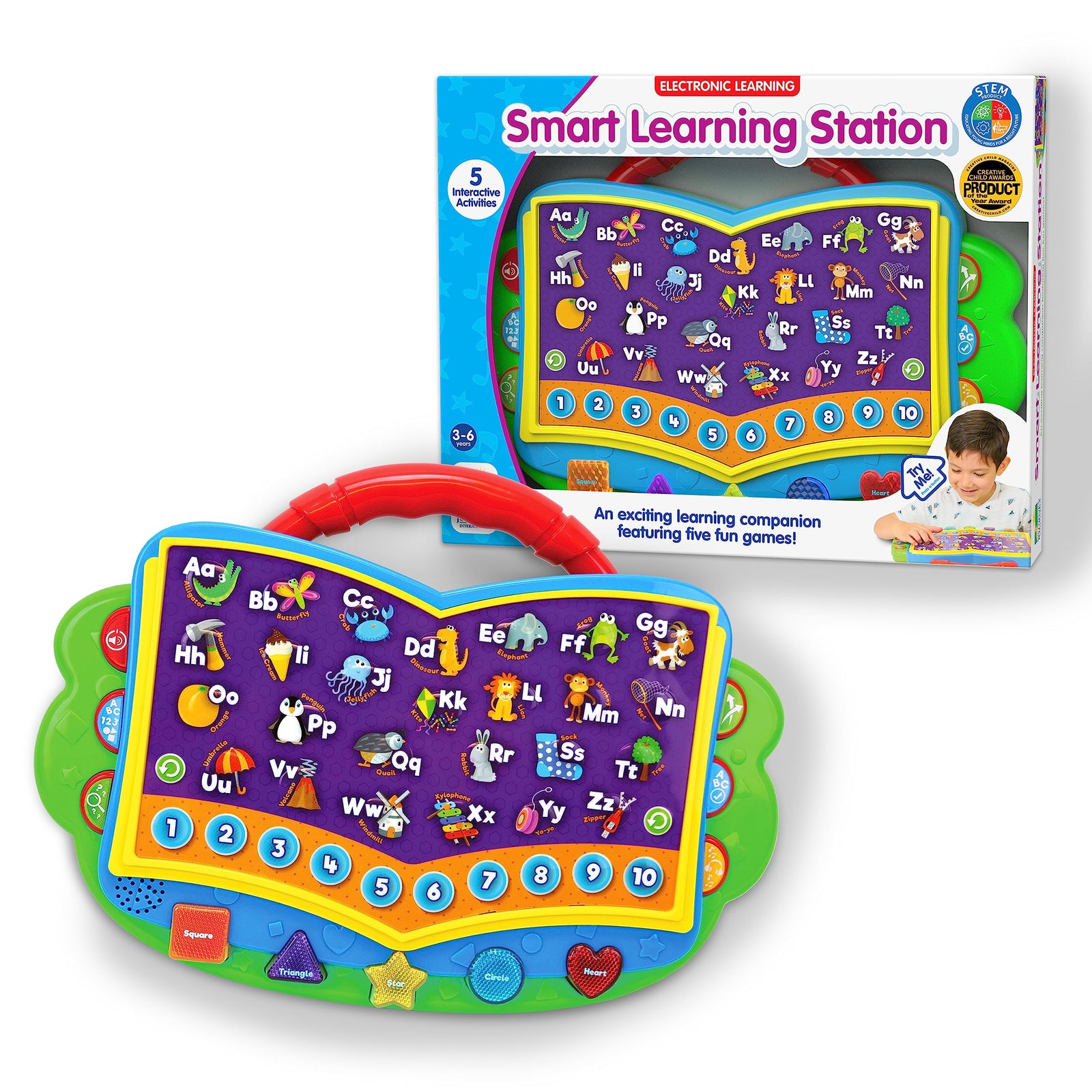 The Learning Journey New Smart Learning Station, Multi-Colour, 661109