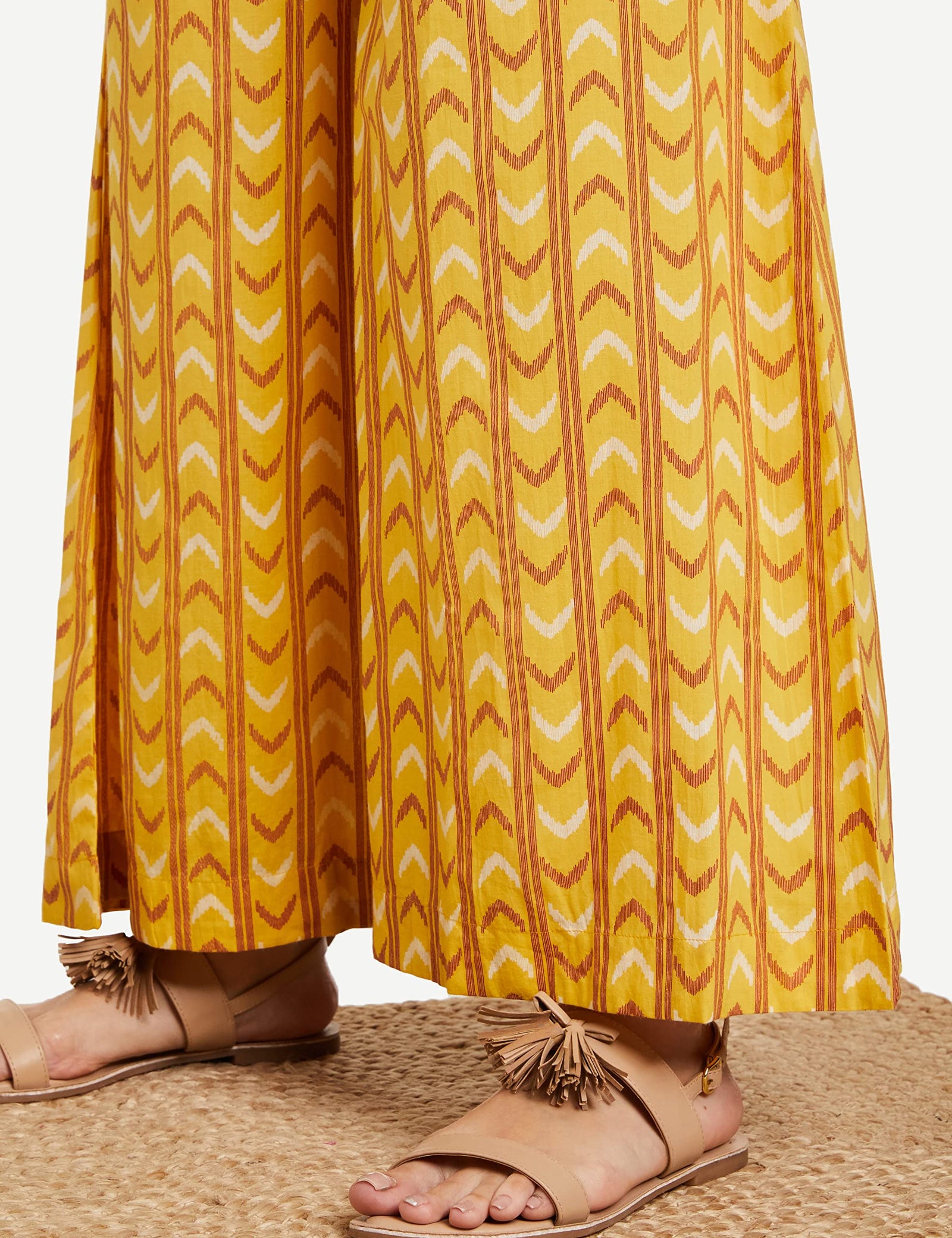 Amazon Brand - Myx Women's Cotton Palazzo Bottom (PAG219)