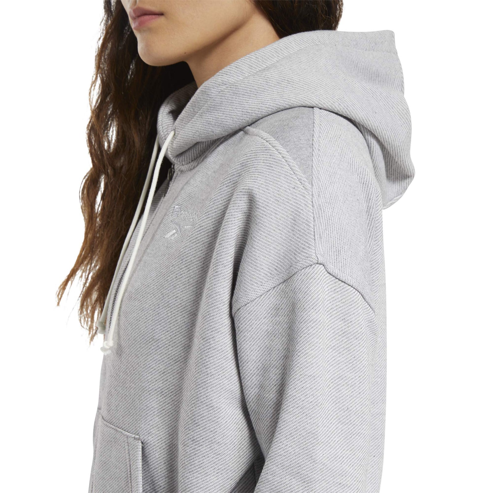 Reebok Women Reebok Heather Hoodie Hoodies