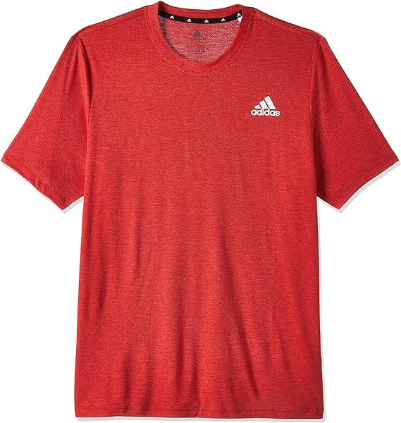 adidas mens D2M PRIME HEATHER T-SHIRT T-SHIRT (SHORT SLEEVE)