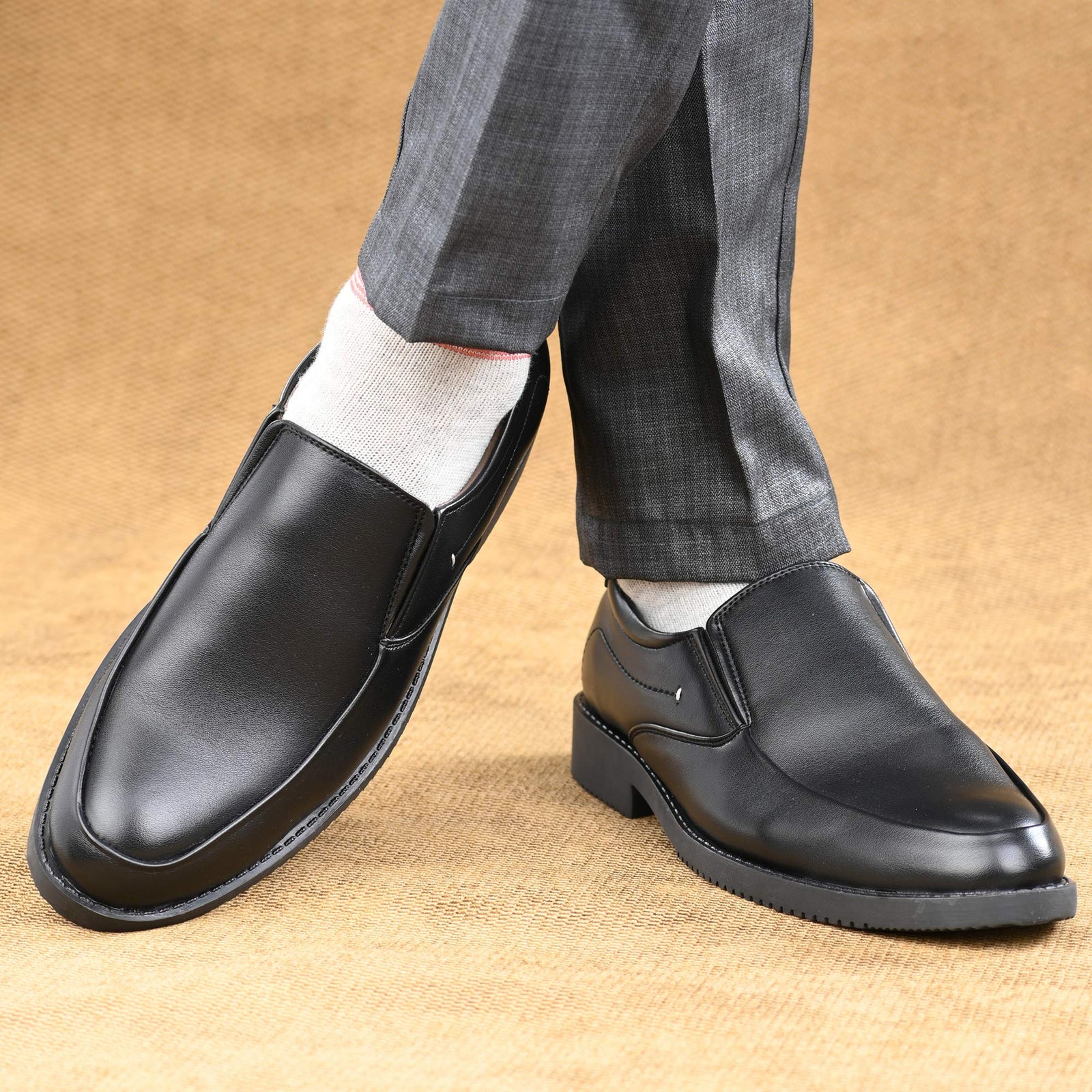 Centrino Black Formal & Dress-Men's Shoes