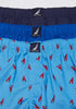 Nautica mens Cotton Woven 3 Pack Boxer Boxer Shorts.Sea Cobalt/Peacoat/Lobsteraero Blue.M