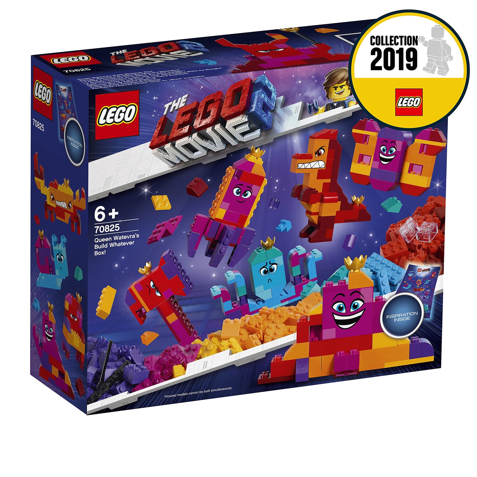 LEGO The Movie 2 Queen Watevra's Build Whatever Box, Multi-Colour, 70825