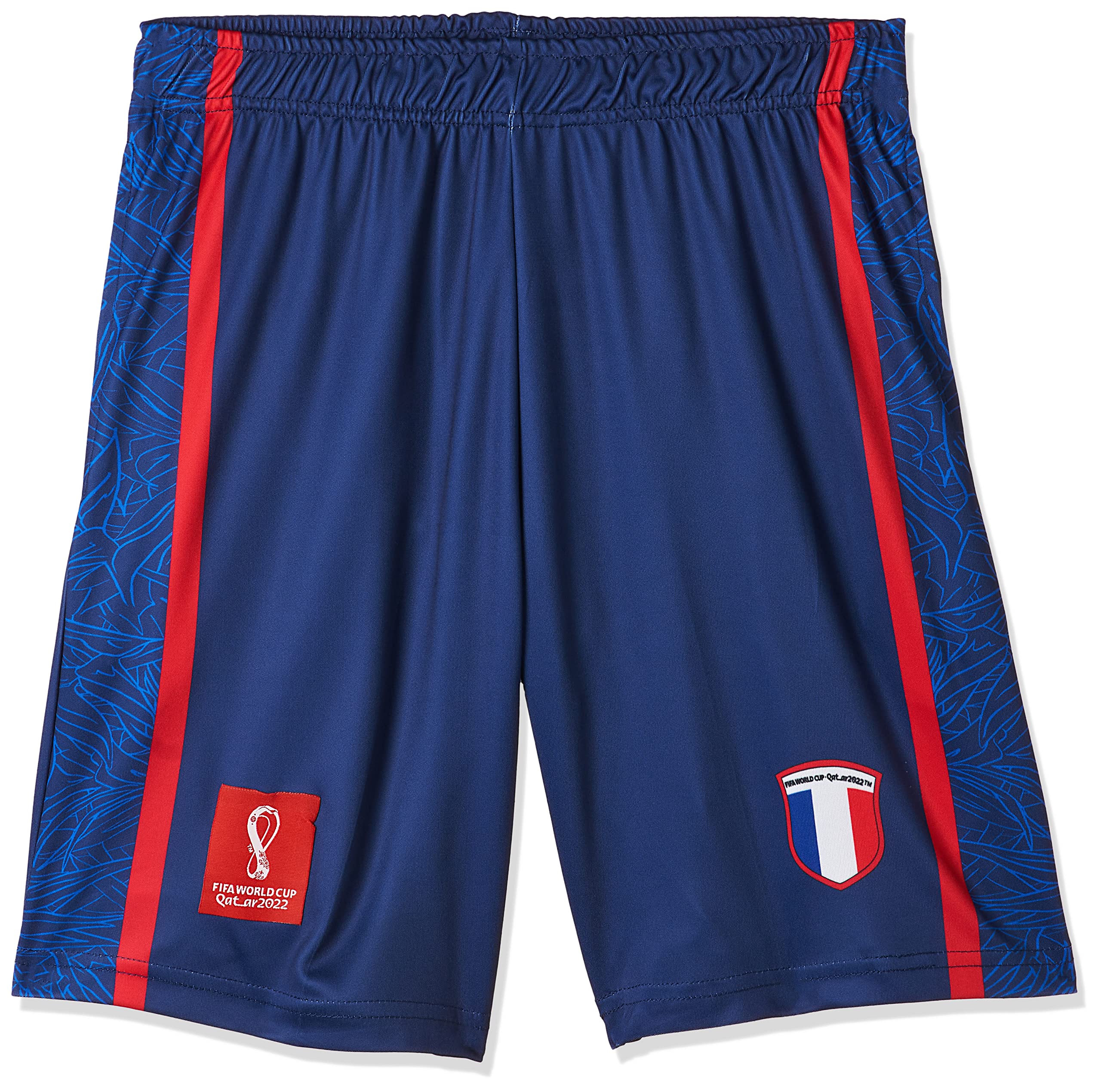 FIFA World Cup Qatar 2022 France Boy's Shorts - Navy Blue