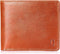 Alfa Leather Co. Leather Bifold Wallet with Coin Pocket for Men, Camel, 11.5 x 2 x 8.5 cm