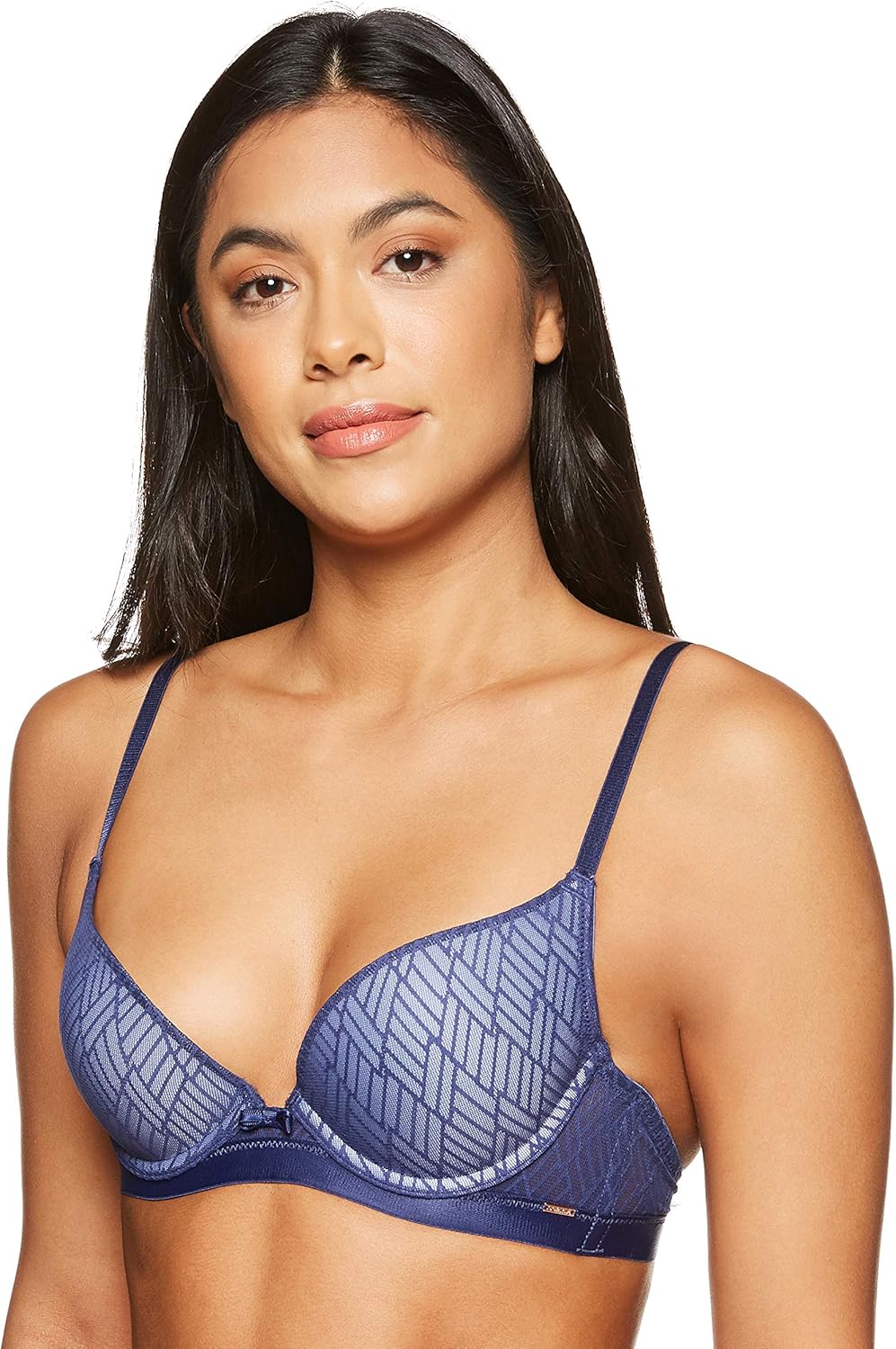 Dorina Women's Mara/Diamond Geo Plunge - Push Up Bra