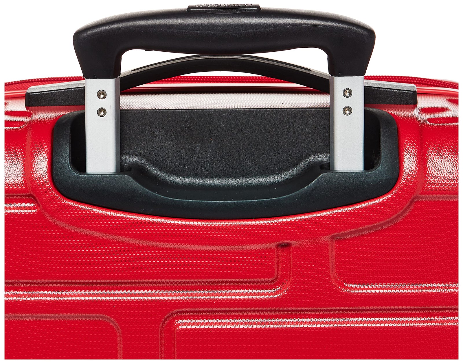 American Tourister Bricklane Hard Small Size Carry-on Cabin Luggage, Spinner wheels, (Material :ABS), TSA Combination Lock, Expandable, 55 cm/22 Inch, Red Color