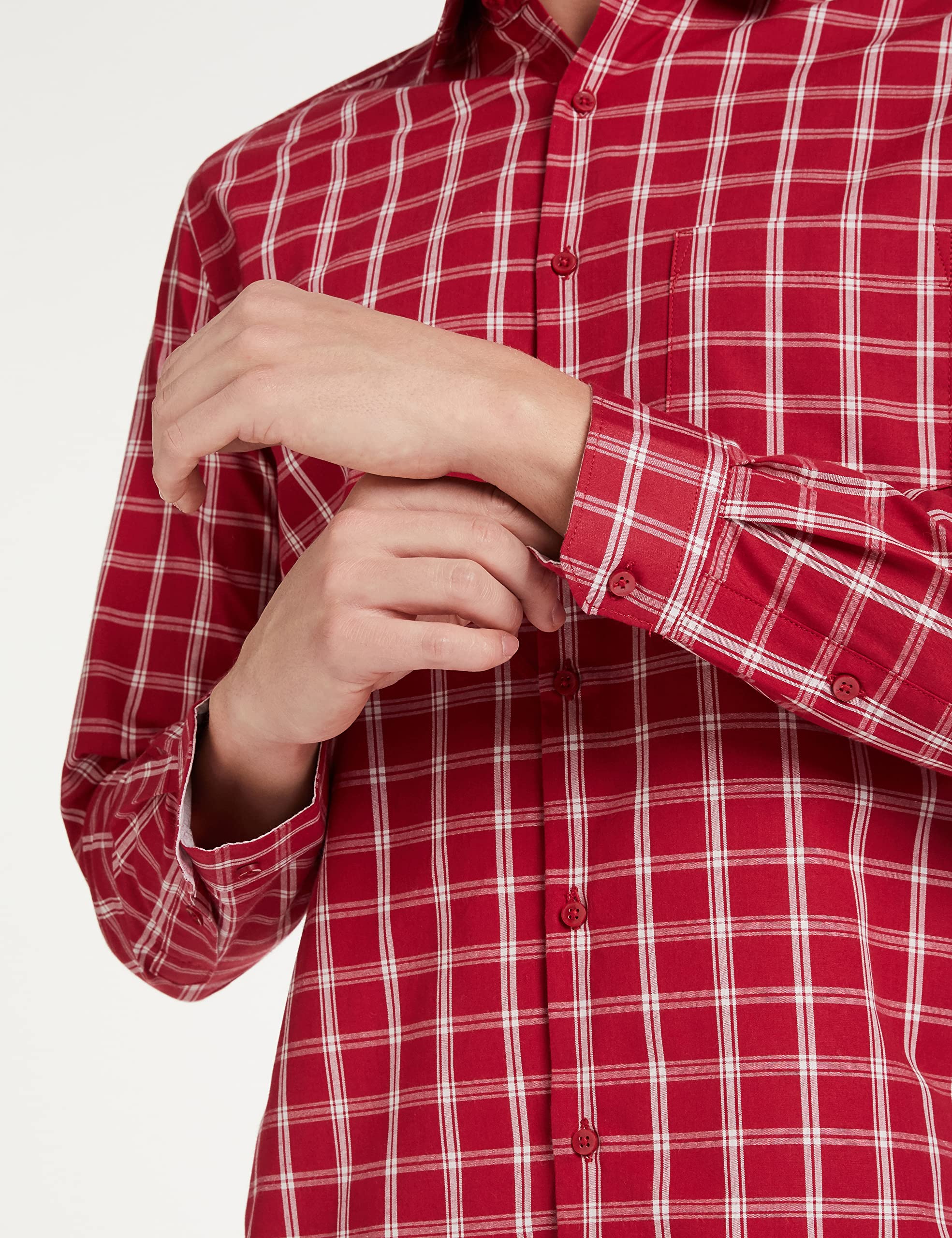 Diverse Men's Checkered Regular Shirt