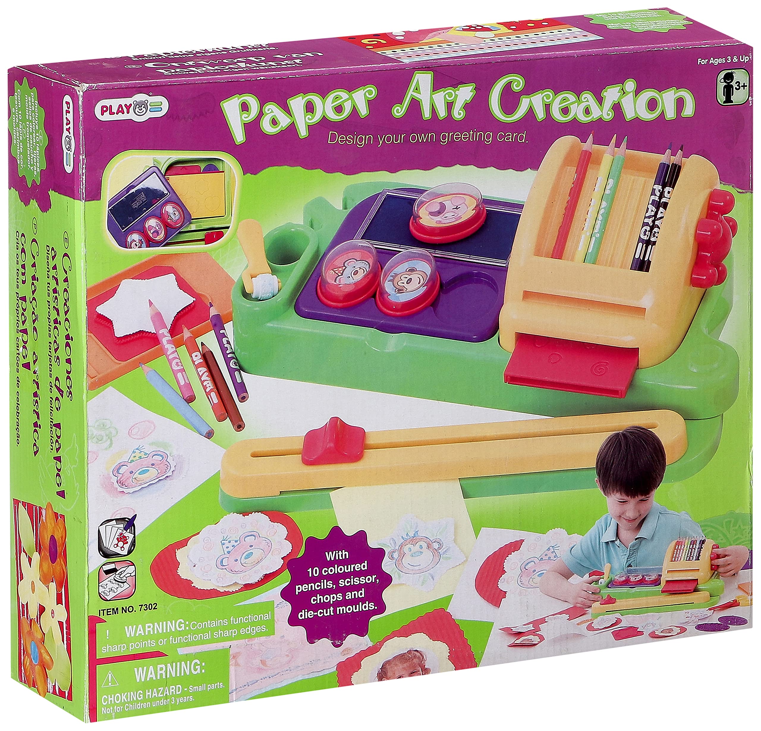 Play Go 7302 Paper Arts Creation Toy