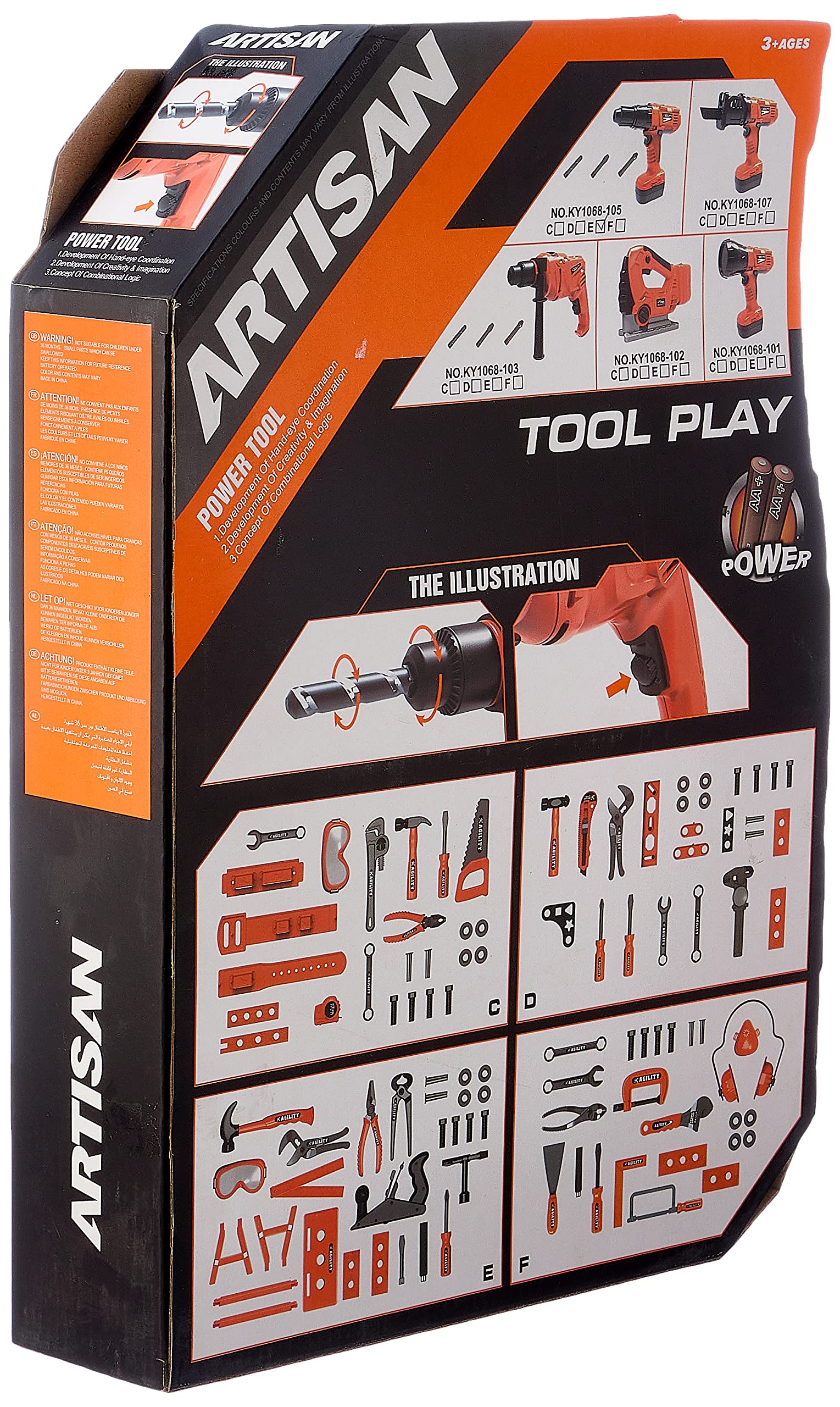 TOOL PLAY ARTISAN 28 PCS