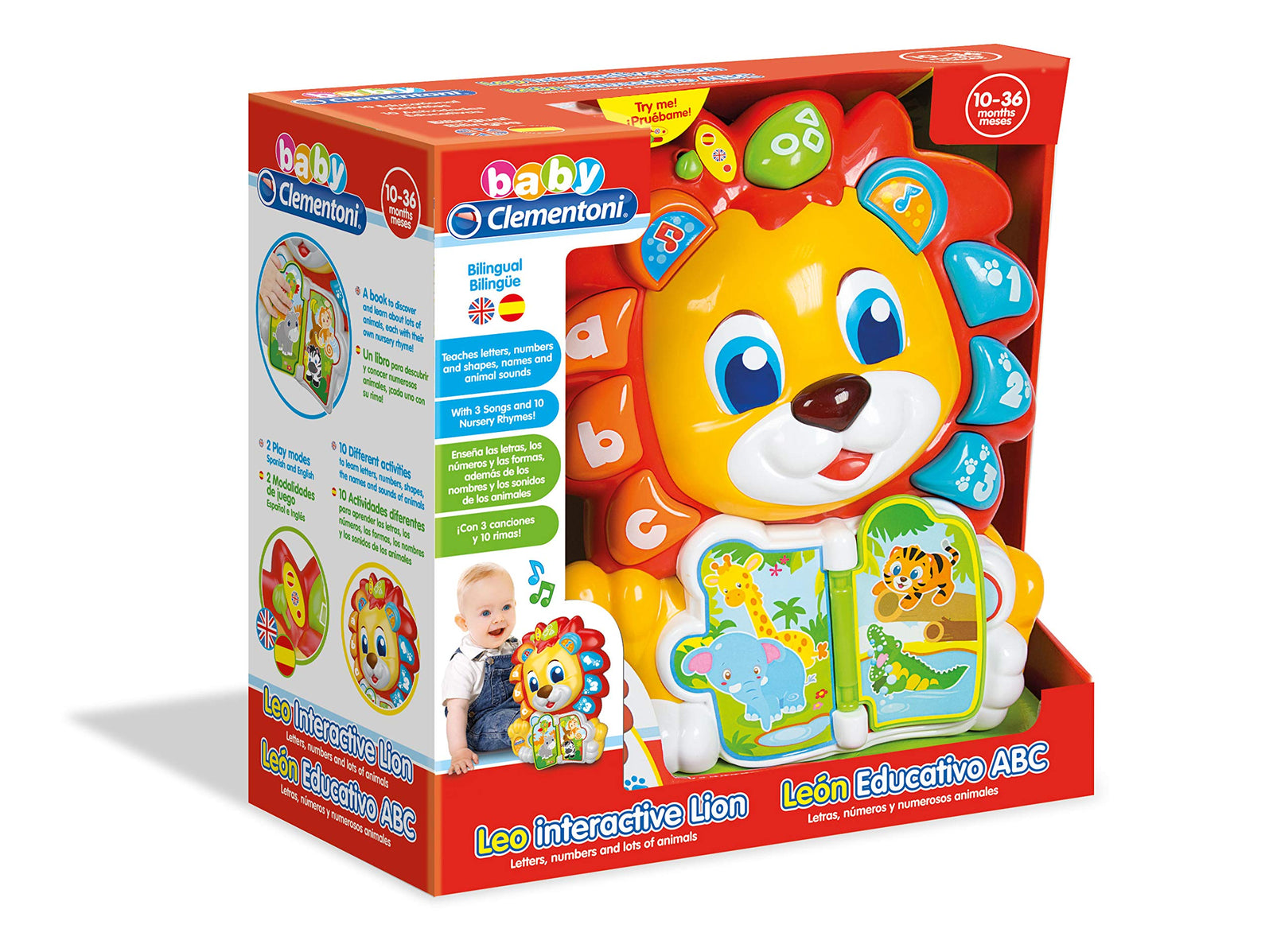 Clementoni Baby Interactive Lion