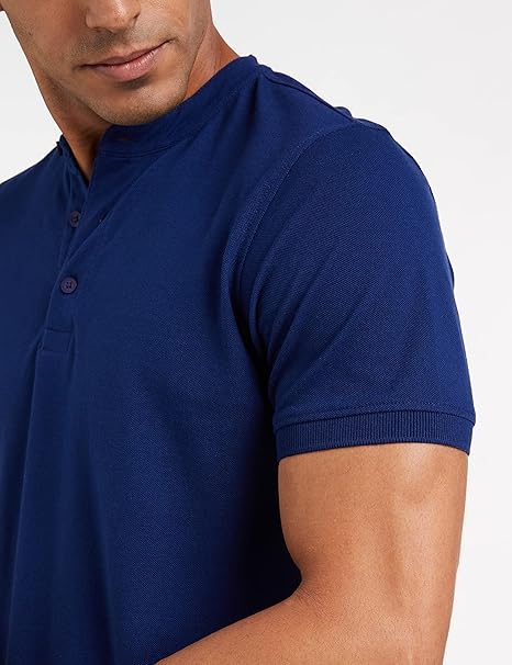 Amazon Brand - Symbol Men's Solid Regular Polo Shirt