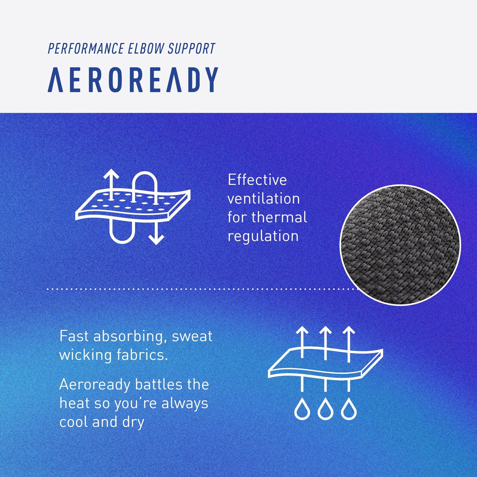 adidas Performance Elbow Support - L