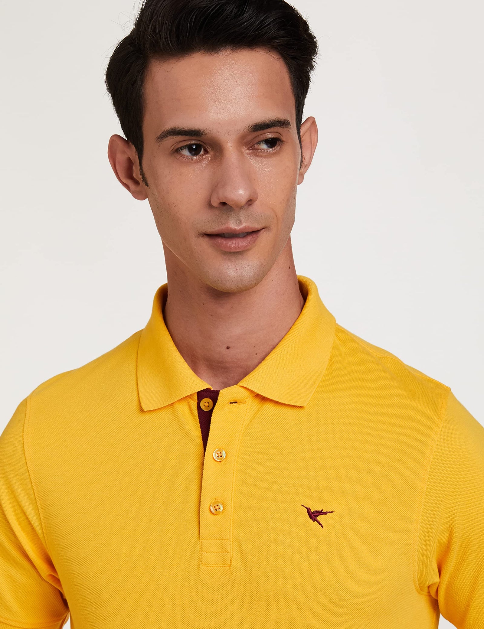 Deniklo Men's Solid Regular fit Polo Shirt