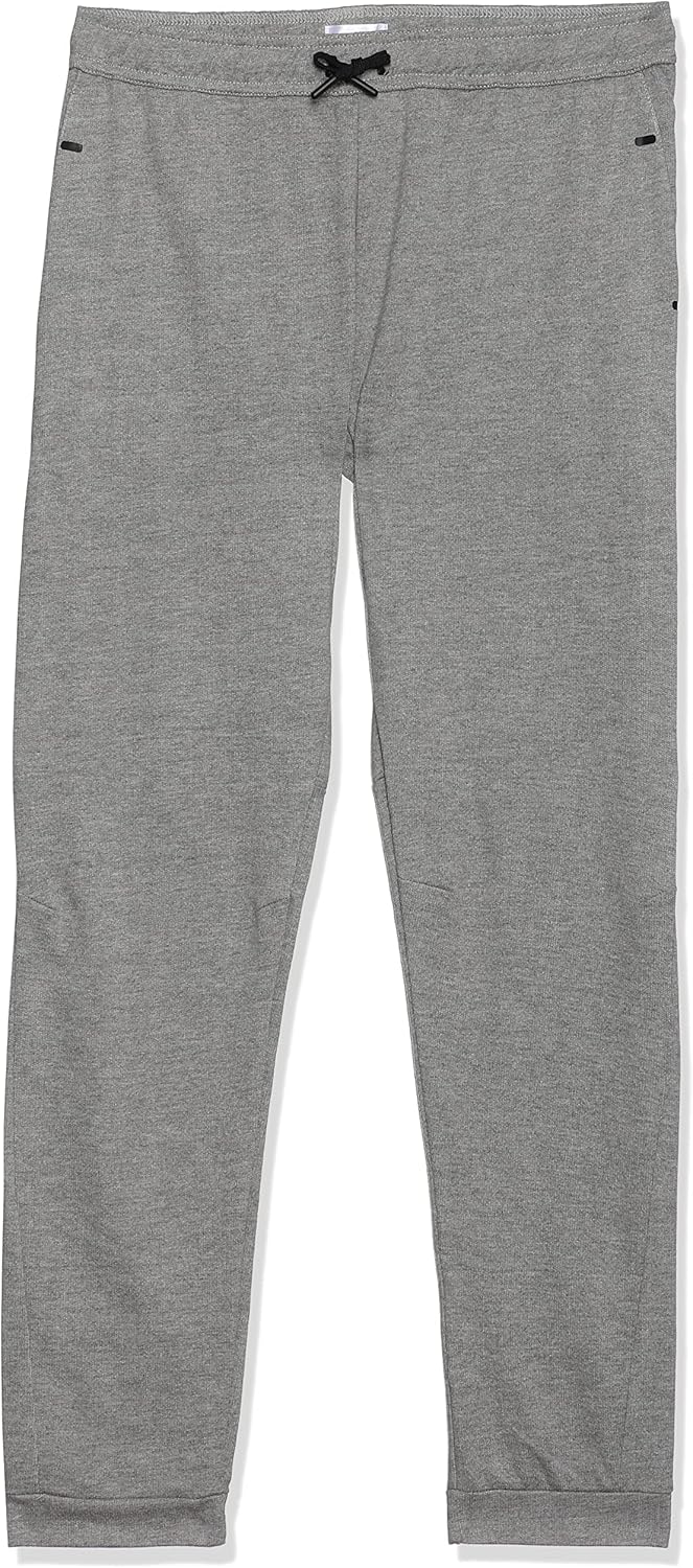 Redtag Bsr Heat Seal On Side Seam Active Pants For Boys - Grey