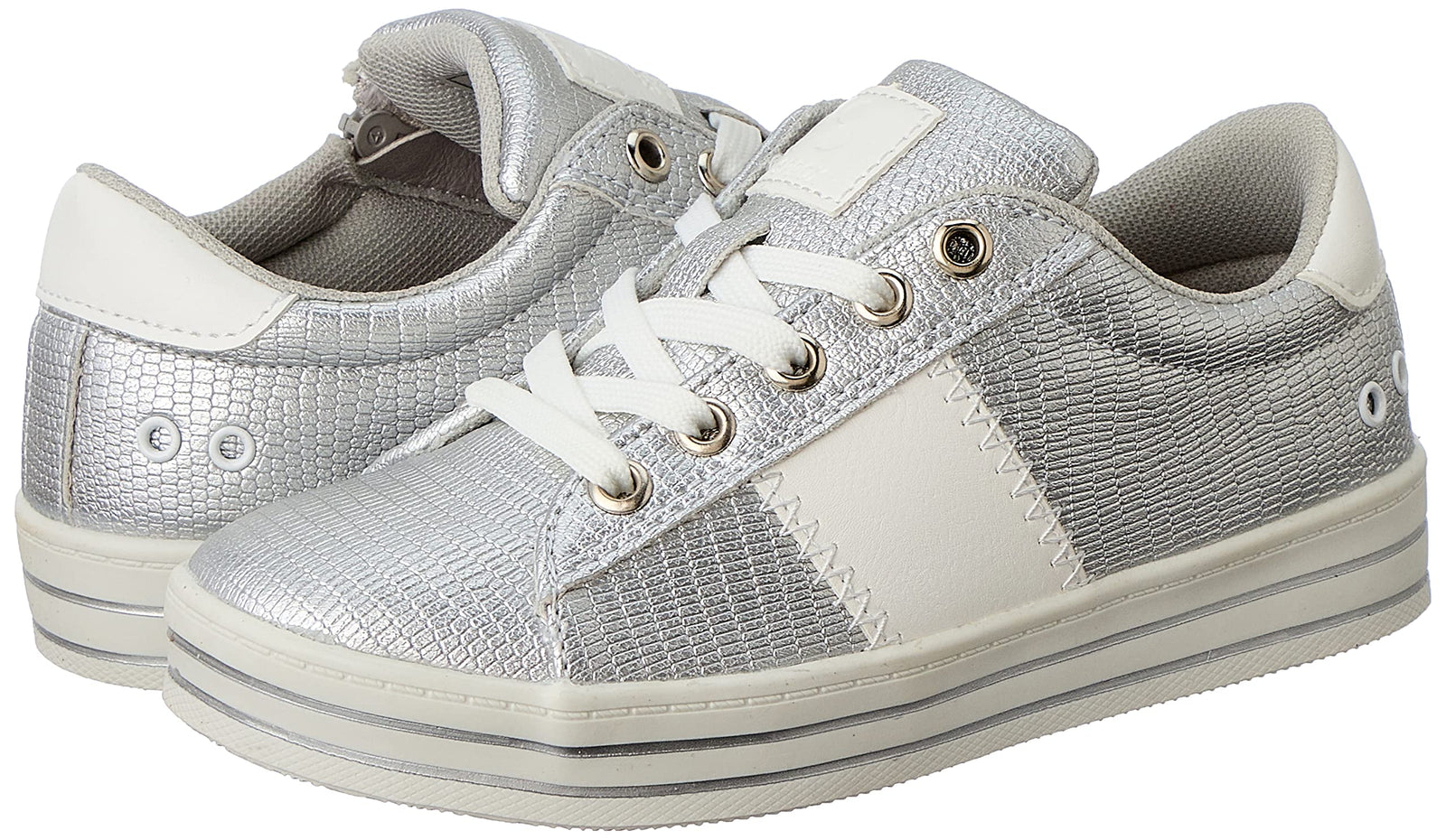 SPROX girls Sprox shoes for girls polyster silver-34 Sneaker