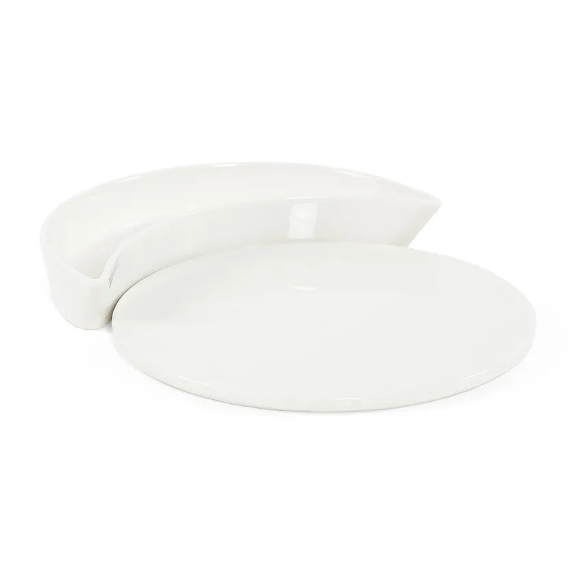 Symphony 2-Piece Bowl Set, White - 2.29x3.5 cm